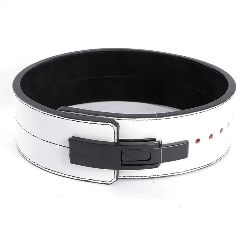 Lever Buckle Weightlifting Strength Belt
