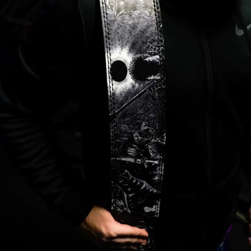 Anime Weightlifting Belt with Lever Buckle