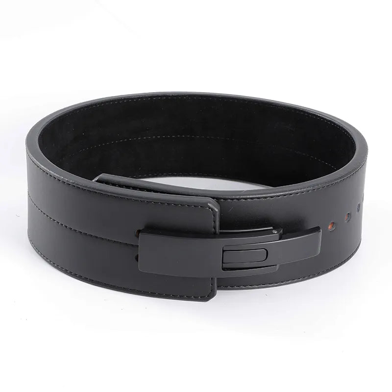 Lever Buckle Weightlifting Strength Belt